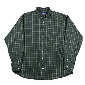Polo Ralph Lauren Green Plaid Button Down Shirt Men’s XXL